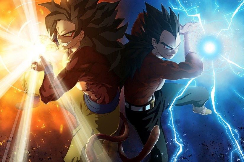 Goku & Vageta* - Dragon Ball Z Wallpaper - Fanpop