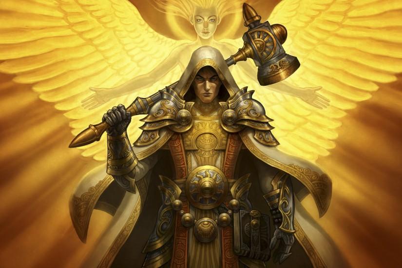 angels wings fantasy art armor paladin artwork wallpaper