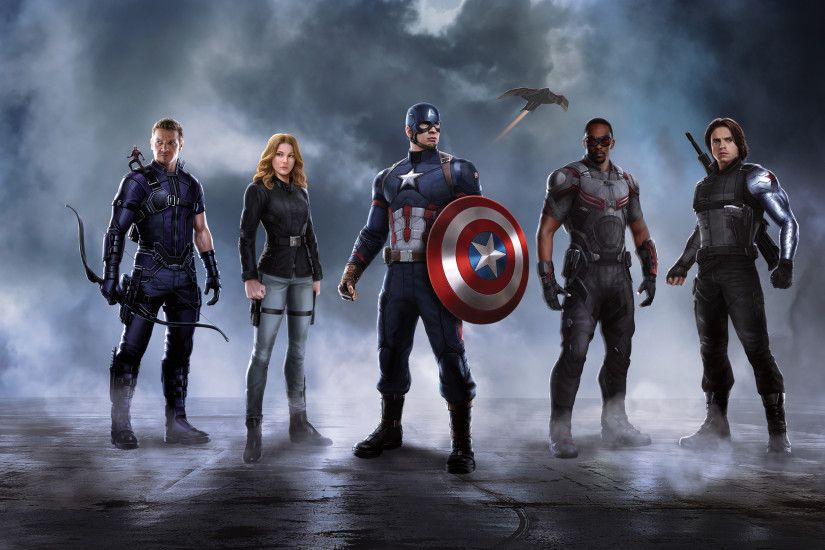 0 Captain America Wallpapers Free Download Civil War Captain America Team  Wallpapers HD Wallpapers