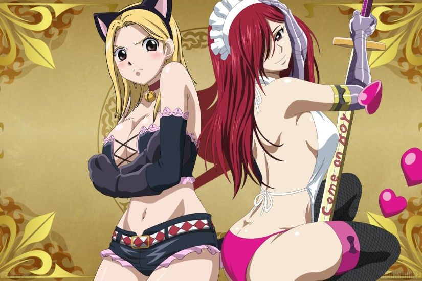 Fairy Tail Lucy And Natsu Wallpapers Phone with High Resolution 1920Ã1200