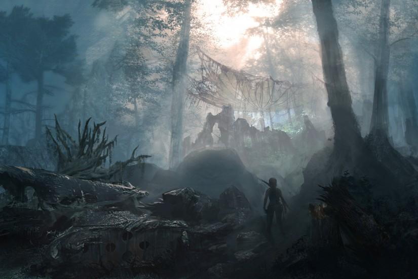 vertical rise of the tomb raider wallpaper 2560x1440 screen
