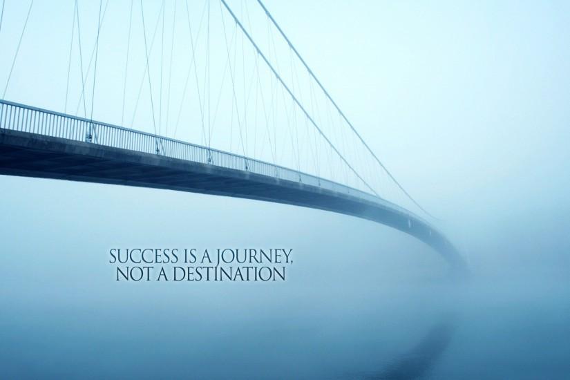 Success is a Journey wallpaper