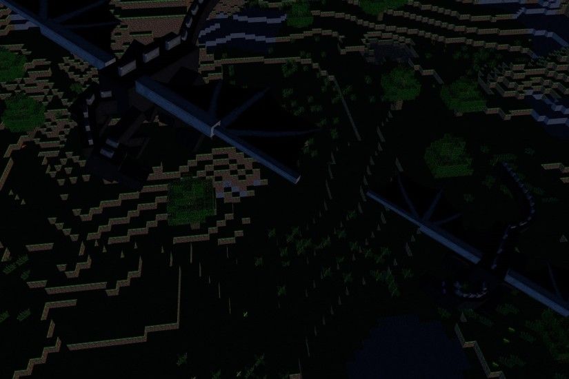 Video Game - Minecraft Dragon Ender Ender Dragon Wallpaper