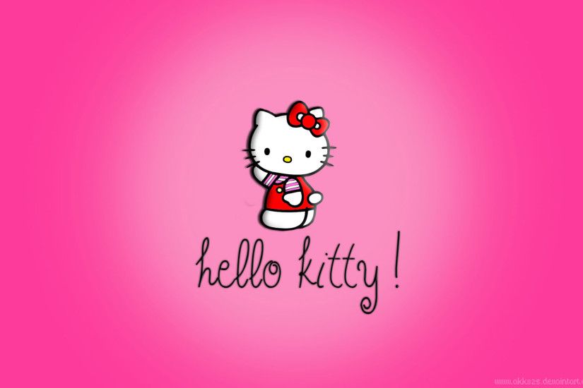 Hello Kitty Desktop Wallpaper Free download.
