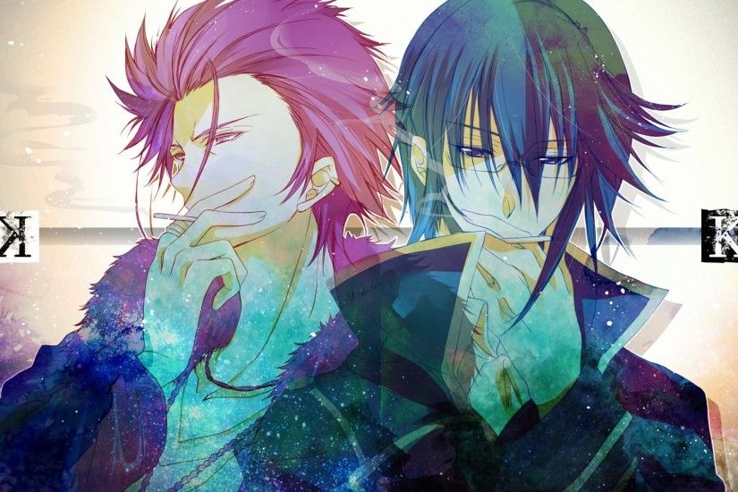 k project suoh mikoto munakata reisi red king blue king man cigarettes the  text