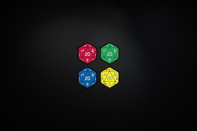 Made a pretty simple d20 wallpaper for the gamers out there.