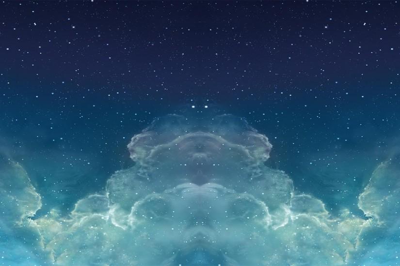 Found this wallpaper, made it dual screen - Starblazer cloud skies [ 3840 x  1080 ]Dual ...