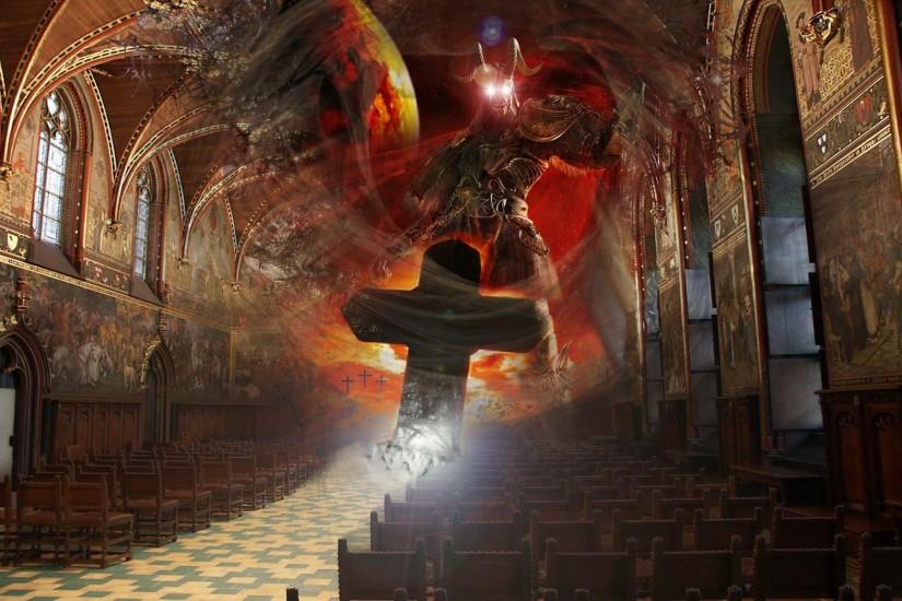 evil church satan HD Wallpaper - General (#750202)