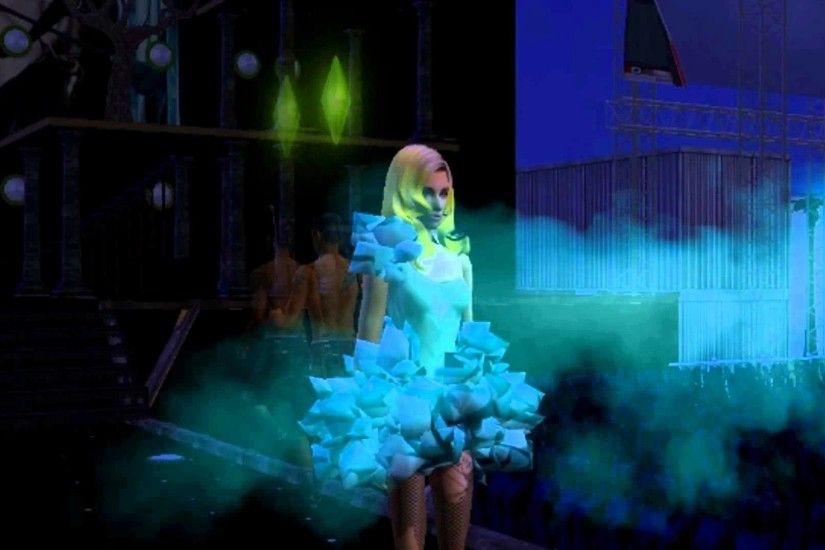 Lady Gaga - Paparazzi(Monster Ball) Sims 2