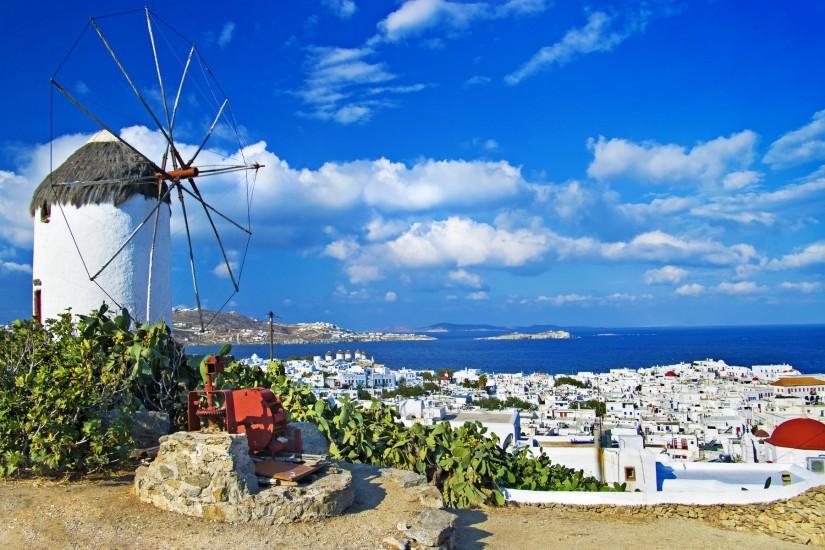 Mykonos Greece Travel Wallpaper