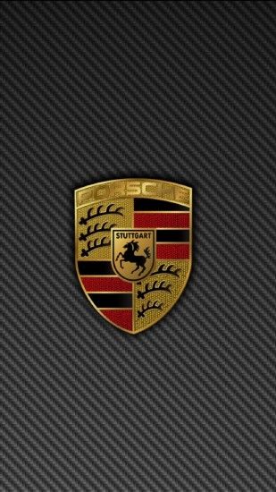Porsche Logo Grey Background iPhone 6 Plus HD Wallpaper ...