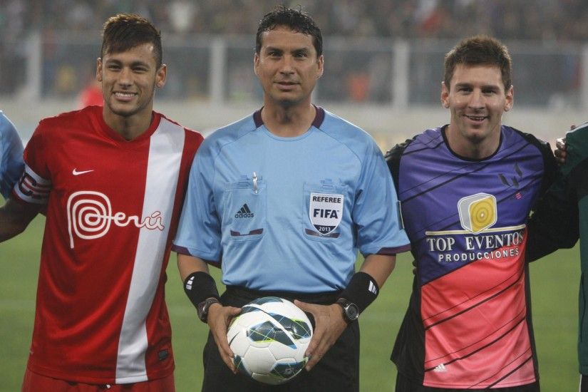... Messi e Neymar in campo per beneficenza ...