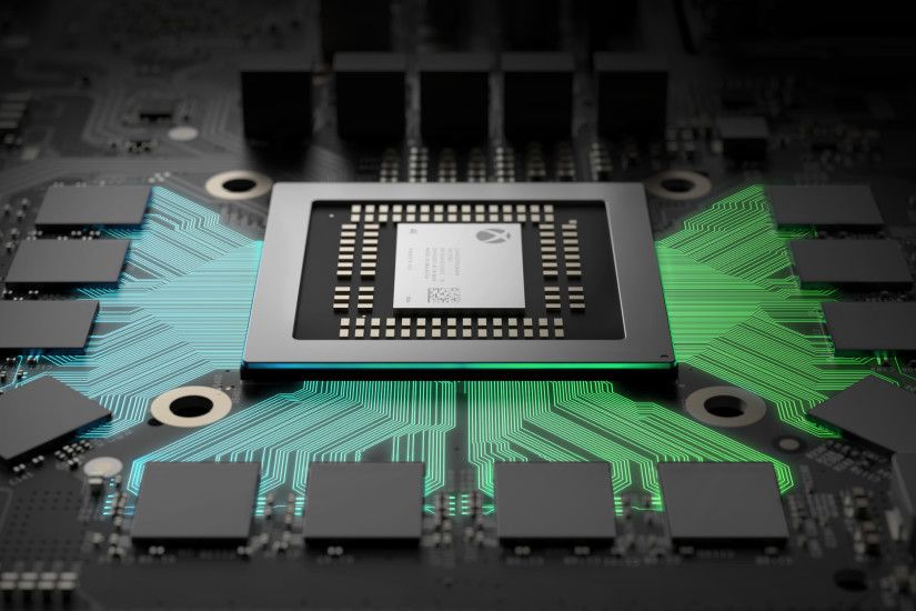 Project Scorpio System-on-a-chip Wallpaper edition (1080p-ish)