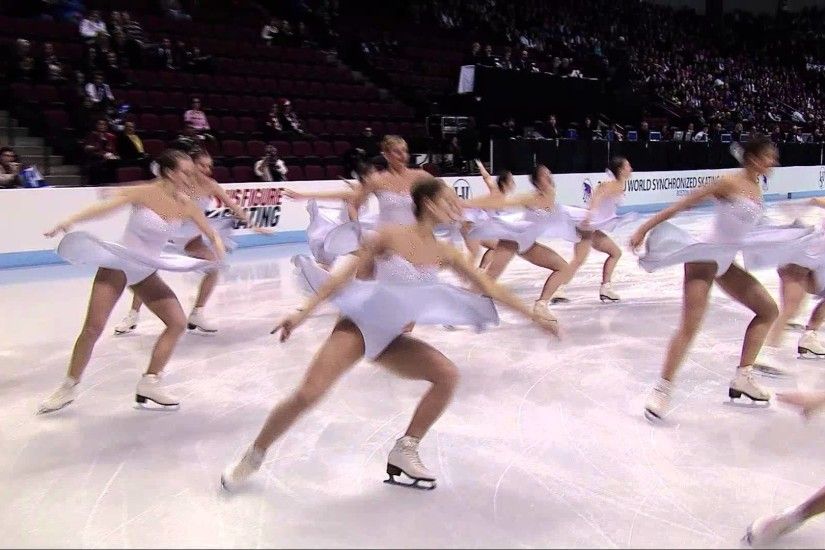 For those who think as one Â¦ Synchronized Skating