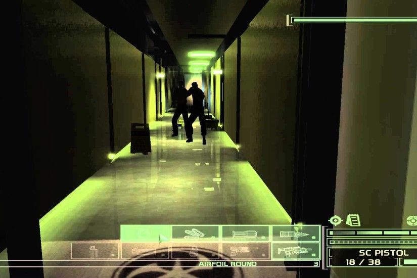 Tom Clancy's Splinter Cell: Chaos Theory. Mission 10. Kokubo Sosho. 60 FPS.  Walkthrough