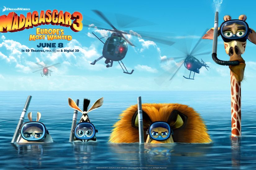 Madagascar 3 2012 Movie