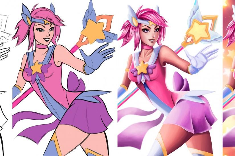 ... Process - Star Guardian Lux by jaleh