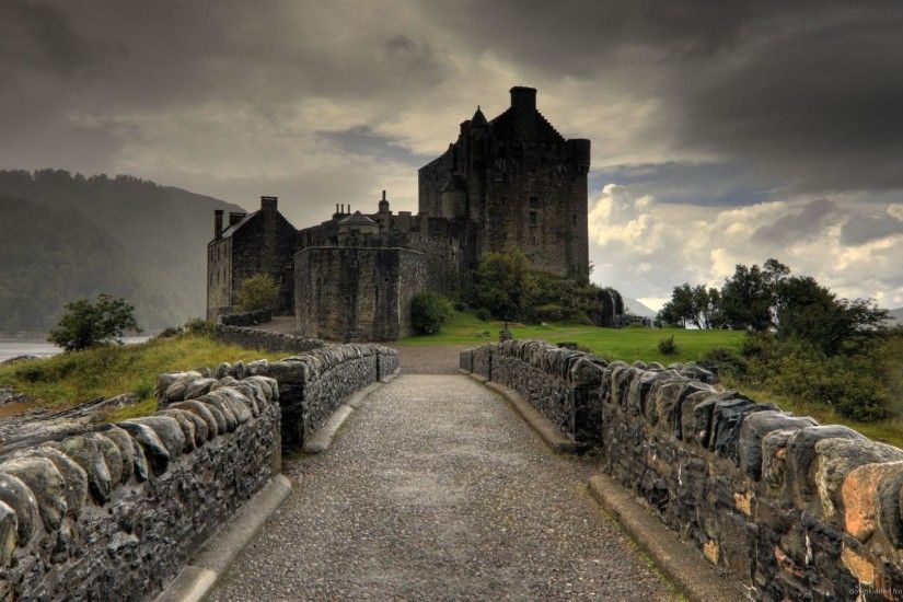 Eilean Donan Castle HDR for 1920x1080