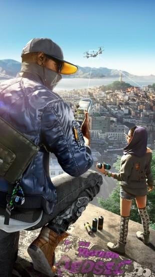 large watch dogs 2 wallpaper 1080x1920 for mobile