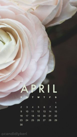 April calendar 2017 wallpaper you can download for free on the blog! For  any device