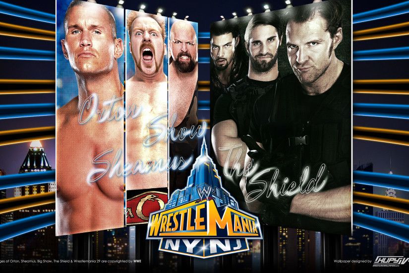 Big Show, Sheamus and Randy Orton WrestleMania 29 wallpaper 1920Ã1200 ...