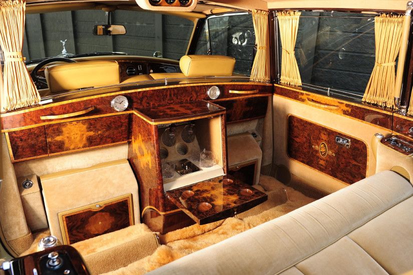Rolls Royce Phantom Limo Interior