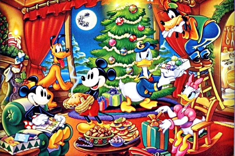 Walt-Disney-Wallpapers-The-Disney-Gang-Christmas-walt-