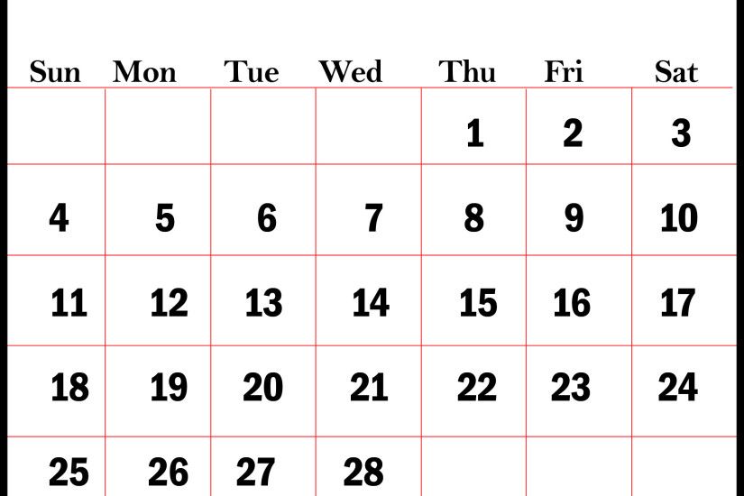 February 2018 Calendar India Download
