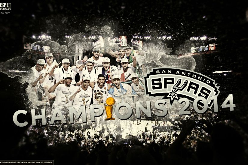 San Antonio Spurs 2014 Champions Wallpaper