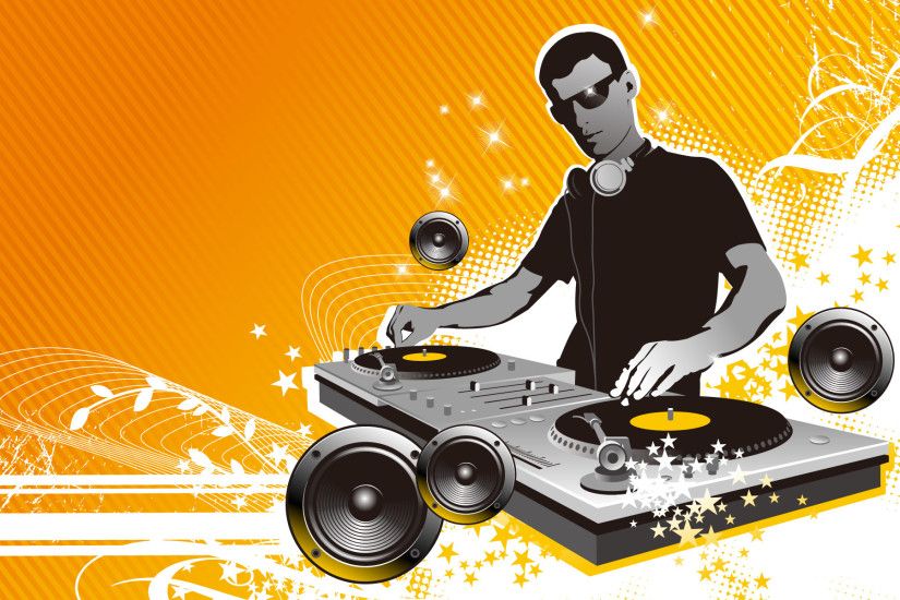 DJ mixer Desktop Wallpaper
