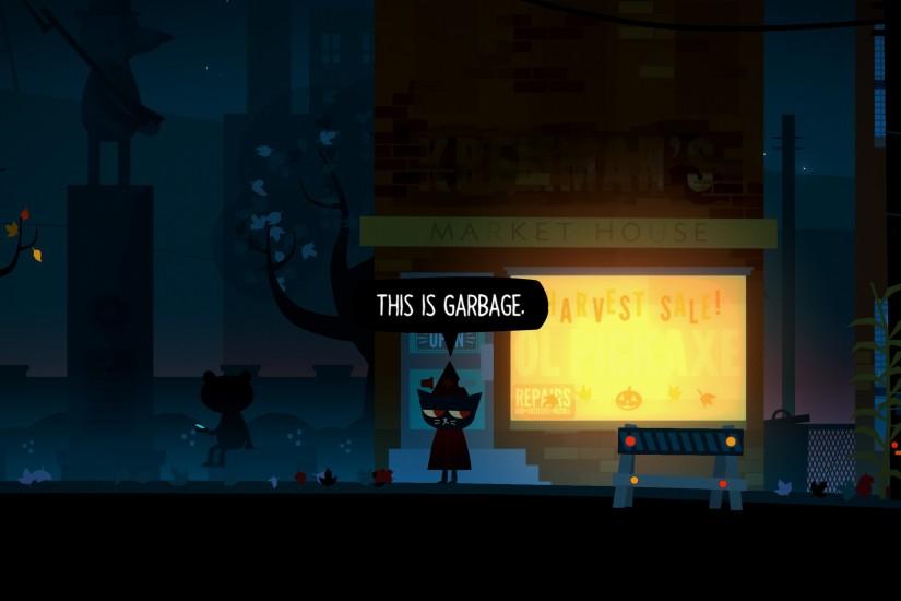 Night in the woods is a beautiful and moving game. It's about getting to  know Mae, her friends and the town she calls her home.
