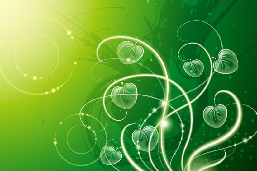 Abstract Green Wallpapers Hd