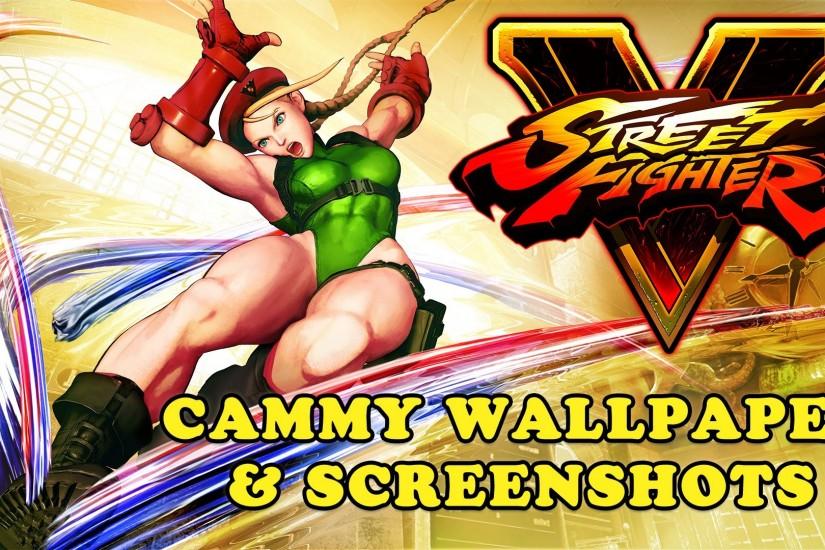 Street Fighter V - Cammy Wallpaper and Screenshots (Download Link)