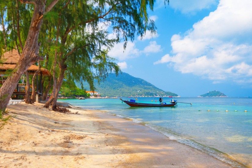 Thailand, Beach, Koh, Tao, Beach, Widescreen, High, Definition, Wallpaper,  For, Desktop, Background, Download, Images, Download Wallpaper, Cool  Images, ...