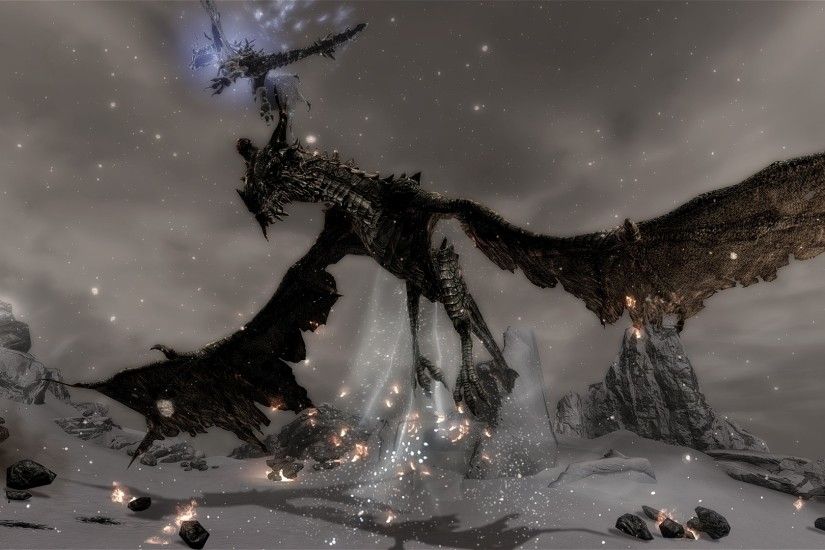 Alduin and Paarthurnax