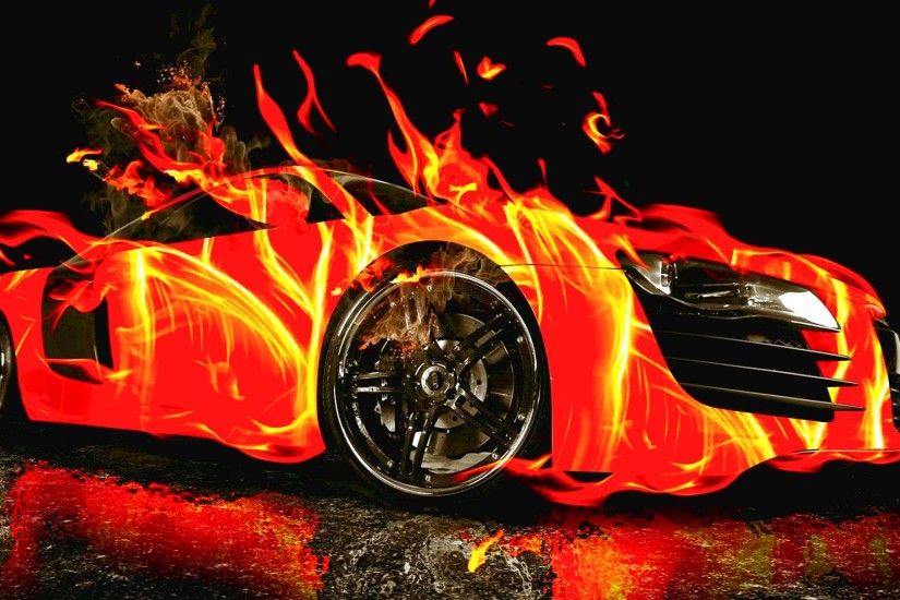 Cool Images of a Car in Fire