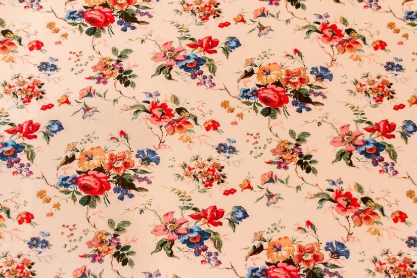 Vintage Floral Wallpaper Pattern