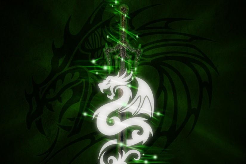 Wallpapers For > Green Dragon Wallpapers Hd