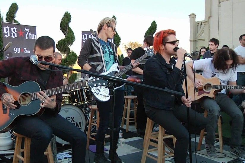 My Chemical Romance - SING (Live Acoustic at 98.7FM Penthouse) - YouTube