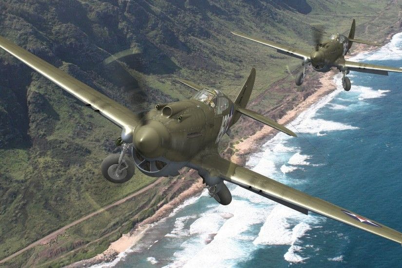 Military - Curtiss P-40 Warhawk Wallpaper