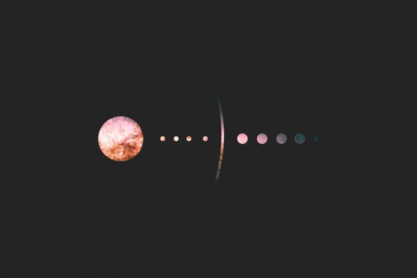 [1920x1080] Simple solar system wallpaper ...