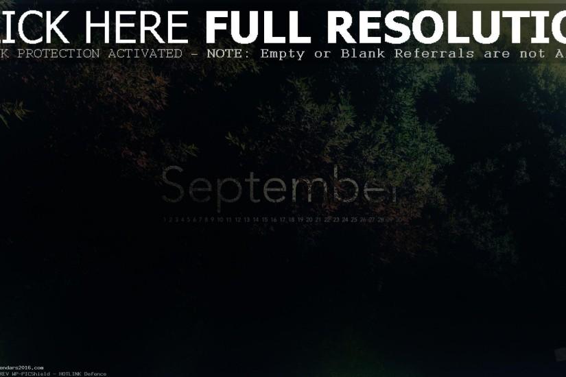 Hello September Wallpaper HD