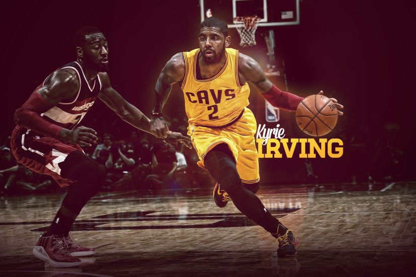 Kyrie Irving Player Cleveland Cavaliers Wallpaper.