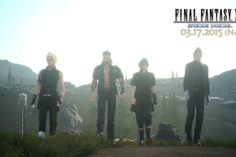 1920x1080 All Heroes on Final Fantasy XV Game Wallpaper