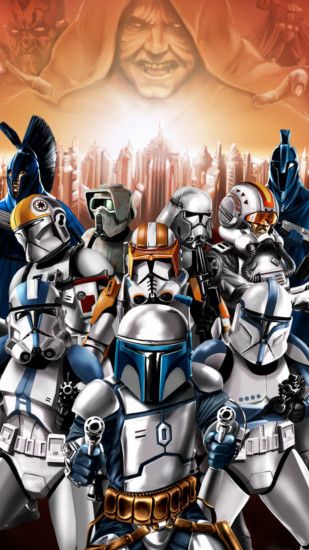 501st Legion from Star Wars: The Clone Wars Mobile Wallpaper 23300
