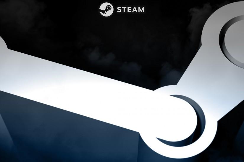 Technology - Steam Logo Smoke Blue Wallpaper