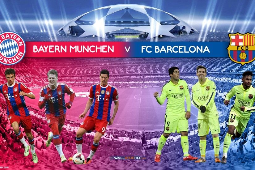 ... Fc Barcelona 2015 Uefa Champions League Semi Final 4k Wallpaper 1