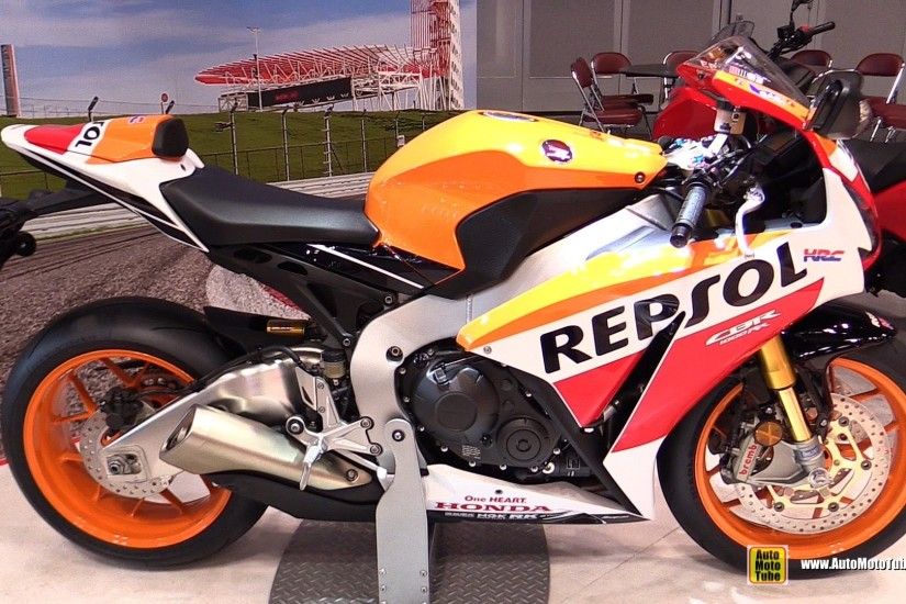 2015 Honda CBR1000RR Fireblade Repsol - Walkaround - 2014 New York  Motorcycle Show - YouTube