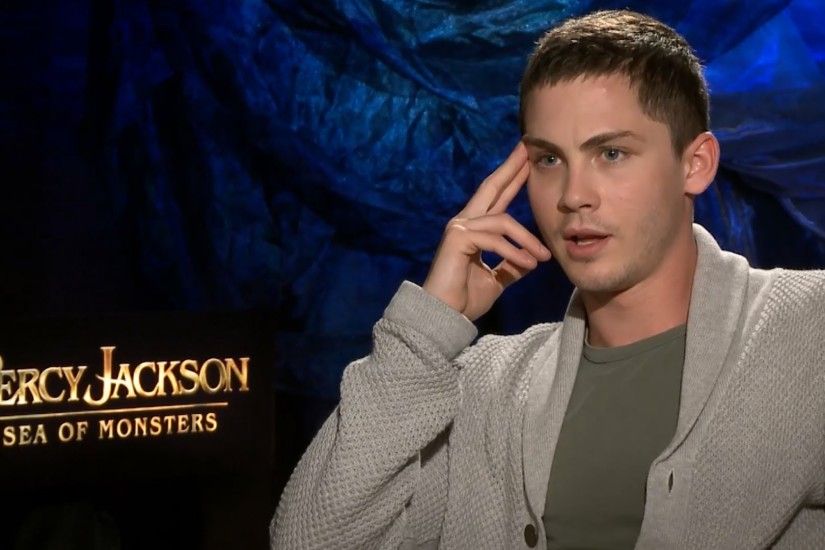 Logan Lerman & Co-stars Talk PERCY JACKSON: SEA OF MONSTERS Action & 3D -  Interview - YouTube