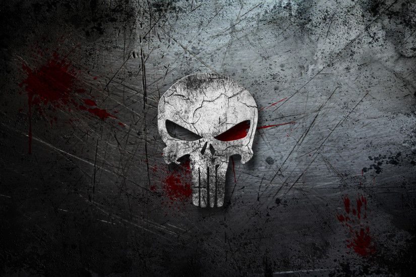 Punisher Skull Logo HD Wallpaper